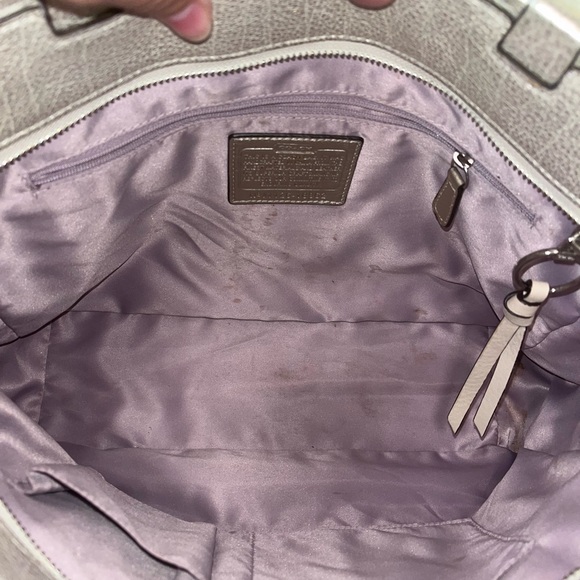 Coach Chelsea Metallic Gold Shimmer Bag - Picture 7 of 8